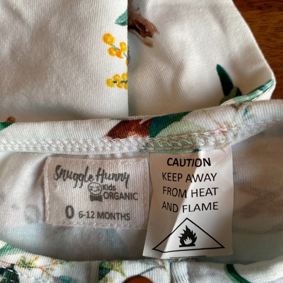 Snuggle Hunny Footed Growsuit - Eucalyptus - Picture 5 of 7